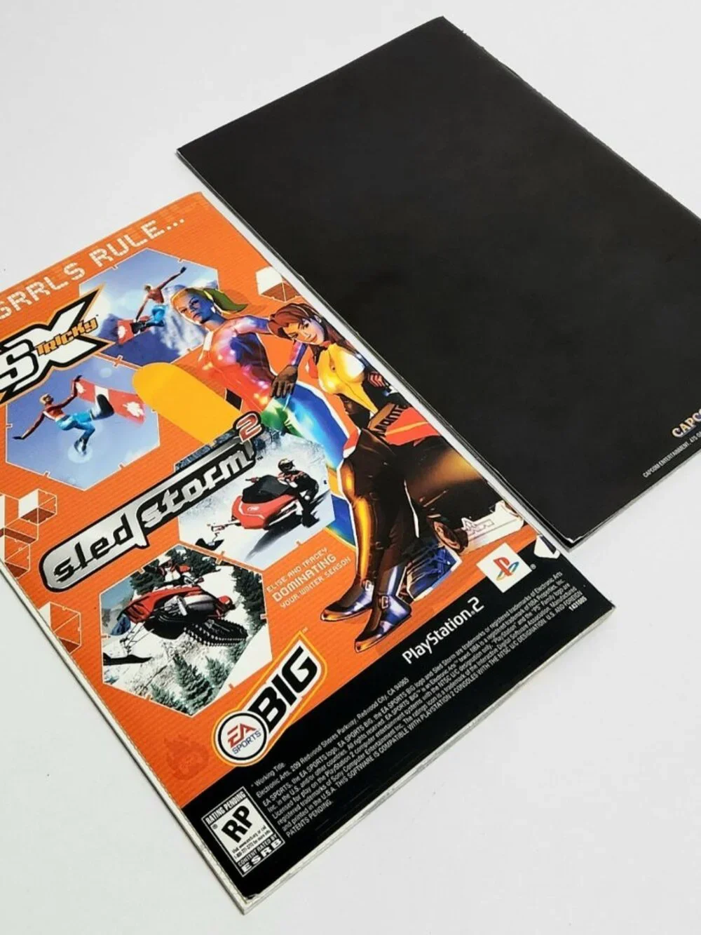 NBA Street PS2 & Mega Man Anniversary Collection PS2 CIB +Manuals -DAMAGED DISCS